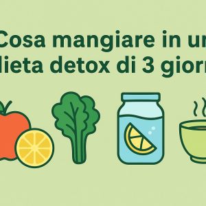 dieta detox 3 giorni
