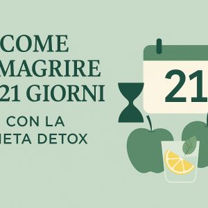 come dimagrire in 21 giorni con la dieta detox
