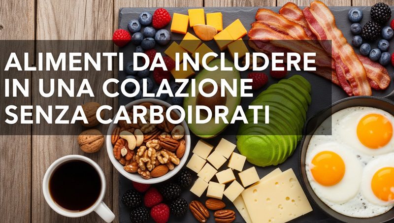 Alimenti da Includere in una Colazione Senza Carboidrati Alimenti da Includere in una Colazione Senza Carboidrati