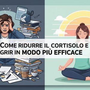 Come ridurre il cortisolo e dimagrire in modo più efficace