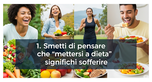 Definisci obiettivi realistici nella tua dieta Definisci obiettivi realistici nella tua dieta