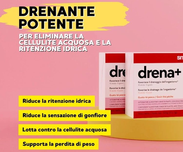 Integratore drenante Drena+ Gabriella Vico