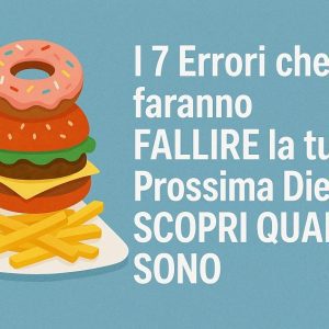 I 7 Errori che faranno FALLIRE la tua Prossima Dieta Dimagrante