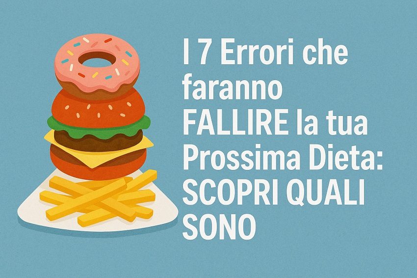 I 7 Errori che faranno FALLIRE la tua Prossima Dieta Dimagrante