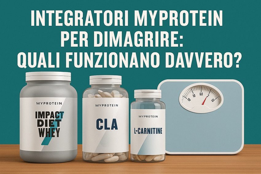 Integratori MyProtein per dimagrire
