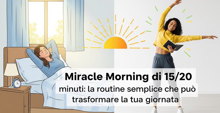 Miracle Morning di 15-20 minuti
