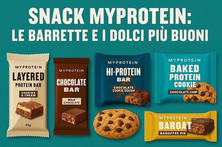 Snack MyProtein barrette