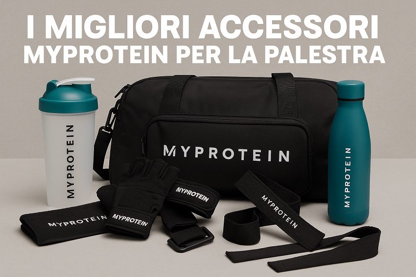 accessori MyProtein per la palestra