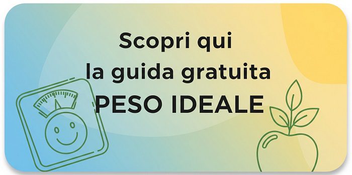 guida gratuita PESO IDEALE