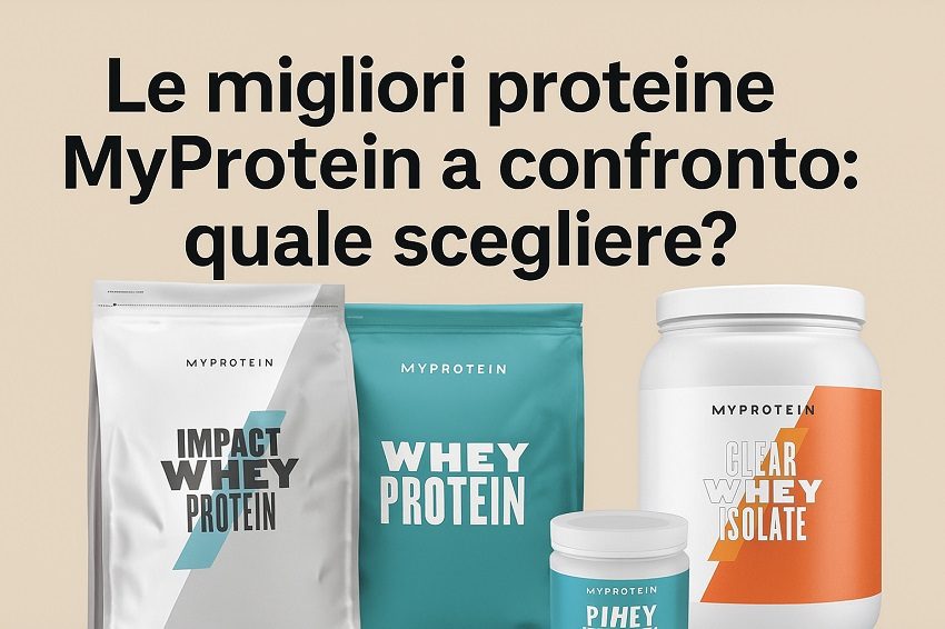 migliori proteine MyProtein 