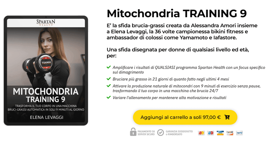 Mitochondria TRAINING 9 programma di allenamento online