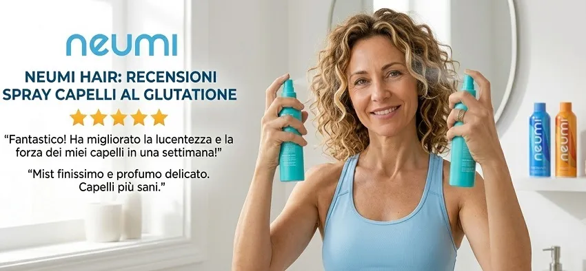 Neumi Hair Spray glutatione per capelli Neumi Hair Spray glutatione per capelli